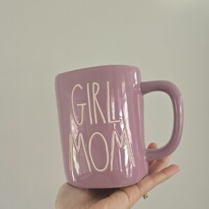Rae Dunn Purple 'Girl Mom' Mug